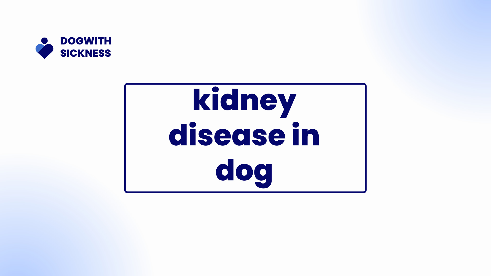 How Does Kidney Disease Affect A Dog